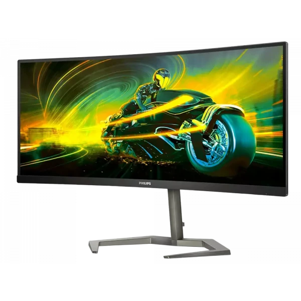 34 Игровой монитор Philips 34M1C5500VA, VA 3440x1440 WQHD, Чёрный