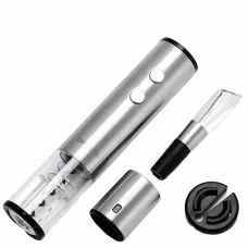 Tirbușon Xiaomi Circle Joy Electric Red Wine Opener Set 4 in 1, Oțel inoxidabil
