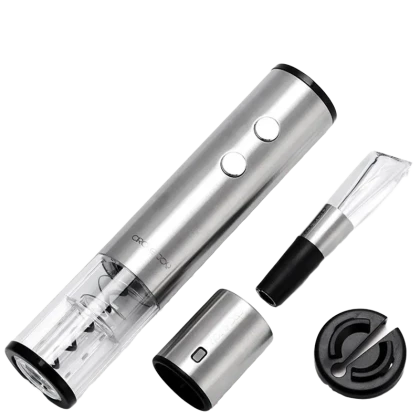 Штопор Xiaomi Circle Joy Electric Red Wine Opener Set 4 in 1, Нержавеющая сталь