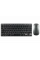 Set Tastatură + Mouse QUMO Paragon, Fără fir, Argintiu