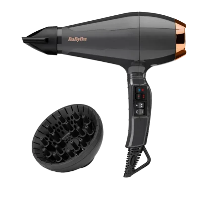 Фен BaByliss 6719DE, 2200 Вт, Чёрный