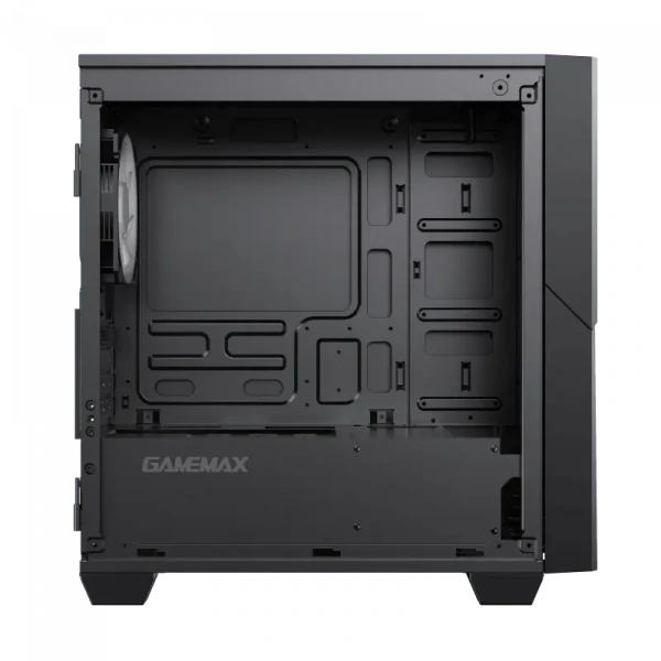 Компьютерный корпус Gamemax Cyclops, Midi-Tower, Без блока питания, Чёрный