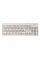 Tastatură A4Tech KM-720, Cu fir, Alb