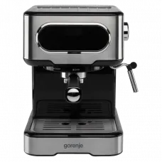 Cafetiera manuala Gorenje ESCM15DBK, 1100W, Argintiu