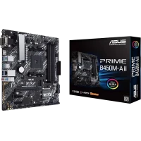 Материнская плата ASUS PRIME B450M-K II, AM4, AMD B450, Micro-ATX