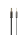 Audio Adaptor Cablexpert CCAP-444-0.75M, 3.5mm 3-pin (M) - 3.5mm 3-pin (M), 0,75m, Negru