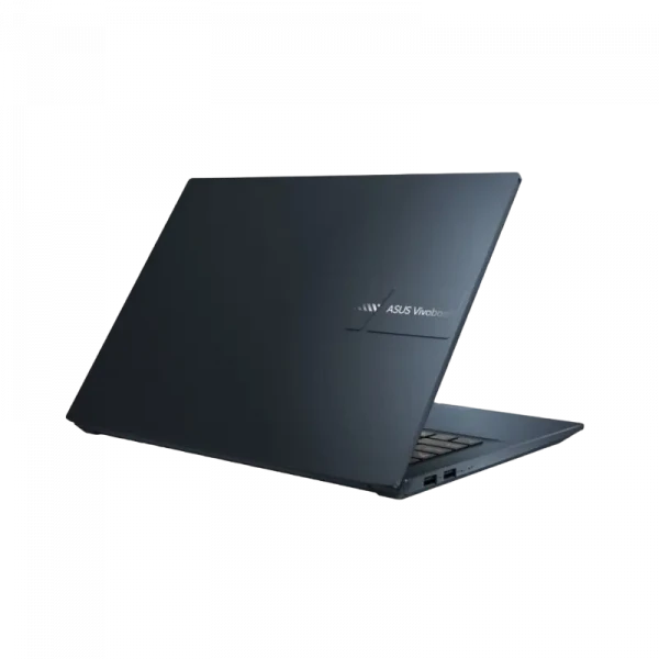 Laptop 14 ASUS Vivobook Pro 14 OLED M3401QA, Quiet Blue, AMD Ryzen 5 5600H, 8GB/256GB, Fără SO