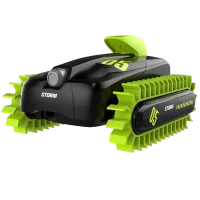Радиоуправляемая игрушка Crazon Deformation Amphibious Car, Черный/Зеленый (18SL02)