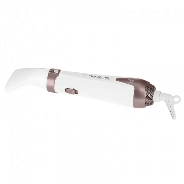 Uscător de păr-perie Rowenta Hot Air Brush CF7830F0, 1200 W, Alb