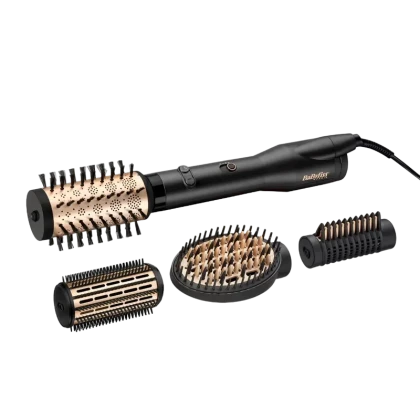 Фен-щётка BaByliss Big Hair Luxe AS970E, 650 Вт, Черный | Золотистый
