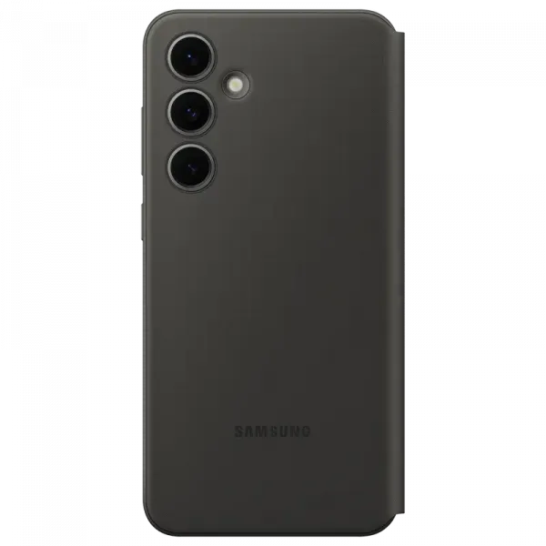 Husă tip carte Samsung Smart View Wallet for Galaxy S24 FE, Negru