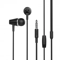 Căști pentru telefoane mobile Hoco M34 Honor, Cu fir, Negru