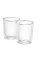 Set de pahare DeLongh DLSC318, 400 ml, 2 buc, Transparent