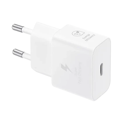 Original Sam. EP-T2510, Fast Travel Charger 25W PD (w/o cable), White