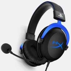 Căști gaming HyperX Cloud PS4, Cu fir, Negru/Albastru