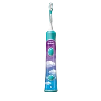 Звуковая зубная щетка PHILIPS Sonicare For Kids HX6321/04, Бирюзовый