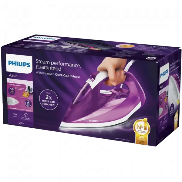 Fier de călcat PHILIPS GC4543/30, 2500W, Violet Alb