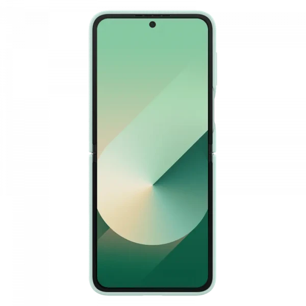 Чехол Samsung Silicone Case Flip 6, Мятный