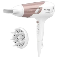 Uscător de păr Rowenta Studio Dry Glow CV5830F0, 2100 W, Alb | Roz