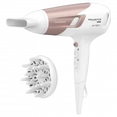 Фен Rowenta Studio Dry Glow CV5830F0, 2100 Вт, Белый | Розовый