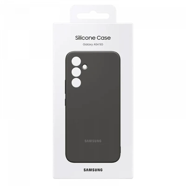Husă Samsung Silicone Cover Galaxy A54, Negru