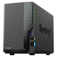 Сетевое хранилище SYNOLOGY DS224+, Чёрный
