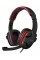 Căști gaming SVEN AP-G855MV, Cu fir, Negru/Roșu