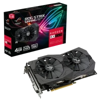 Видеокарта ASUS ROG-STRIX-RX560-4G-V2-GAMING, 4ГБ GDDR5 128бит