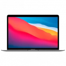 Laptop 13,3 Apple MacBook Air A2337, Gri cosmic, M1 with 8-core CPU and 7-core GPU, 16GB/256GB, macOS Big Sur