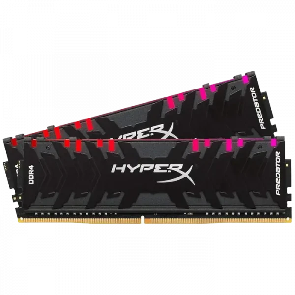 Memorie RAM Kingston HyperX Predator RGB, DDR4 SDRAM, 3600 MHz, 64GB, HX436C18PB3AK2/64