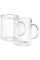 Set de pahare DeLonghi DLSC320, 250 ml, 2 buc, Transparent