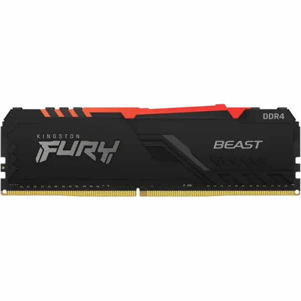 Memorie RAM Kingston FURY Beast RGB, DDR4 SDRAM, 3200 MHz, 8GB, KF432C16BBA/8