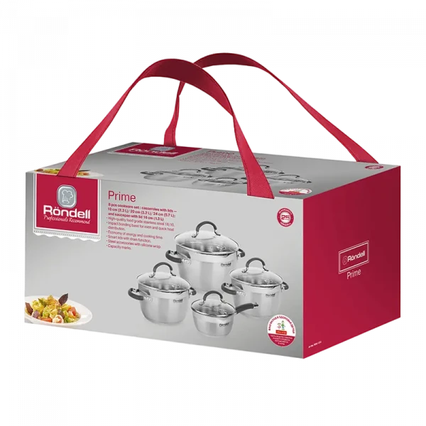 Set de cratițe Rondell RDS-1291, Oțel inoxidabil