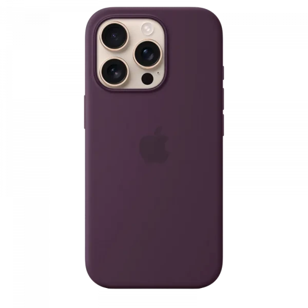 Чехол Apple iPhone 16 Pro Silicone Case with MagSafe, слива