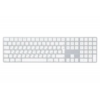 Tastatură Apple Magic Keyboard with Numeric Keypad, Fără fir, Alb