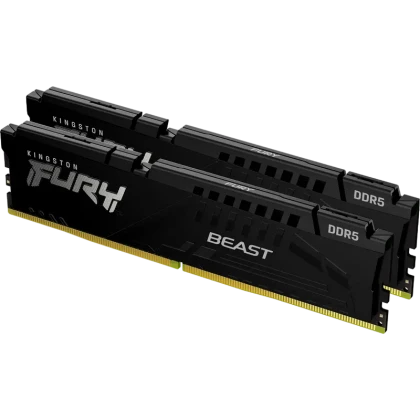 Оперативная память Kingston FURY Beast, DDR5 SDRAM, 5600 МГц, 16Гб, KF556C36BBEK2-16