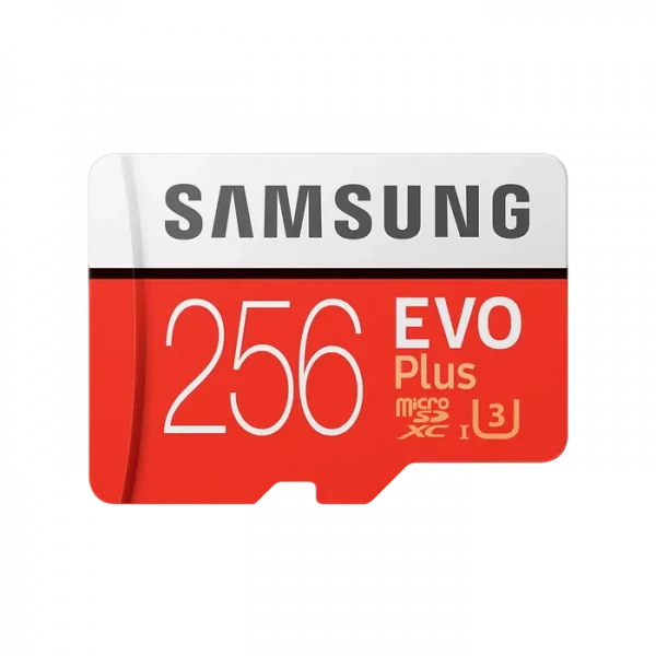 Карта памяти Samsung EVO Plus MicroSD, 256Гб (MB-MC256HA/RU)