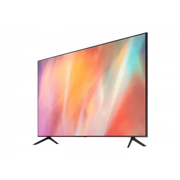 55 LED SMART Телевизор Samsung UE55AU7100UXUA, 3840x2160 4K UHD, Tizen, Чёрный