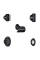 Uscător de păr Dyson Supersonic HD07, 1600W, Black/Nickel