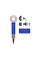 Uscător de păr Dyson Supersonic HD07, 1600W, Blue Blush