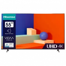 55 LED SMART TV Hisense 55A6K, 3840x2160 4K UHD, VIDAA U6.0, Negru