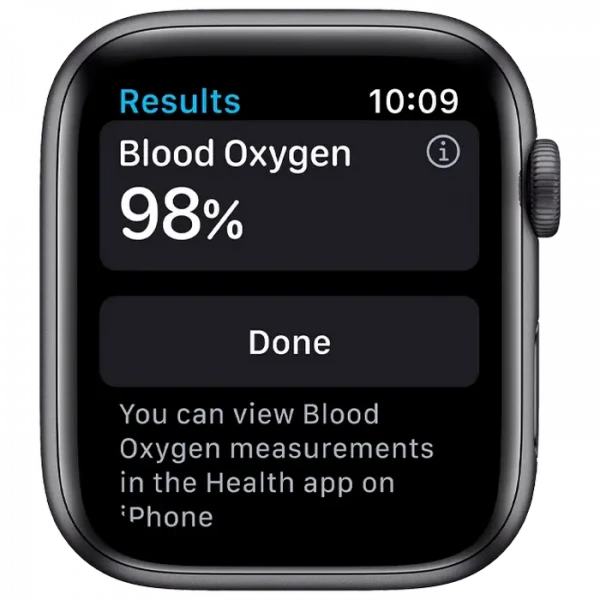 Умные часы Apple Watch Series 6 GPS MG133, 40мм, Космический серый