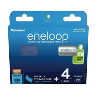 Аккумуляторы Panasonic BK-4MCDEC4BE, AAA, 800мА·ч, 4шт.