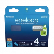Acumulatori Panasonic BK-4MCDEC4BE, AAA, 800mAh, 4buc.