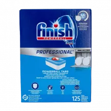 Detergent pentru mașina de spălat vase Finish Professional powerball, 125 buc