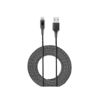 Cablu încărcare și sincronizare Cellularline Long Cable, USB Type-A/Lightning, 2,5m, Negru