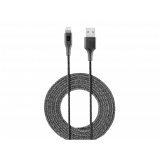 Cablu încărcare și sincronizare Cellularline Long Cable, USB Type-A/Lightning, 2,5m, Negru