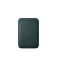 Husă Portmoneu Apple iPhone FineWoven Wallet with MagSafe, Verde inchis