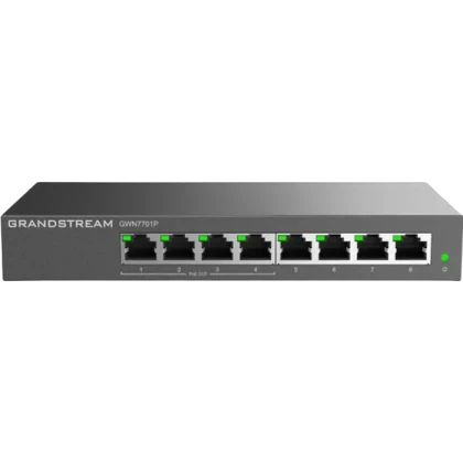 Comutator PoE Grandstream GWN7701P, 4x IEEE 802.3af/at
