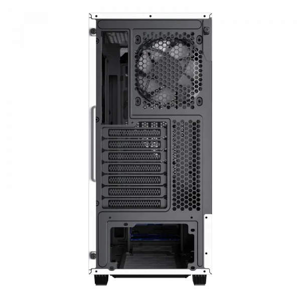 Компьютерный корпус Gamemax Contac COC, Midi-Tower, Без блока питания, Белый | Черный